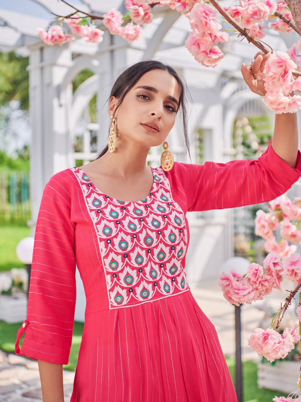 Golden Dairies 2 Festive Wear Embroidery Latest Designer Kurti Collection